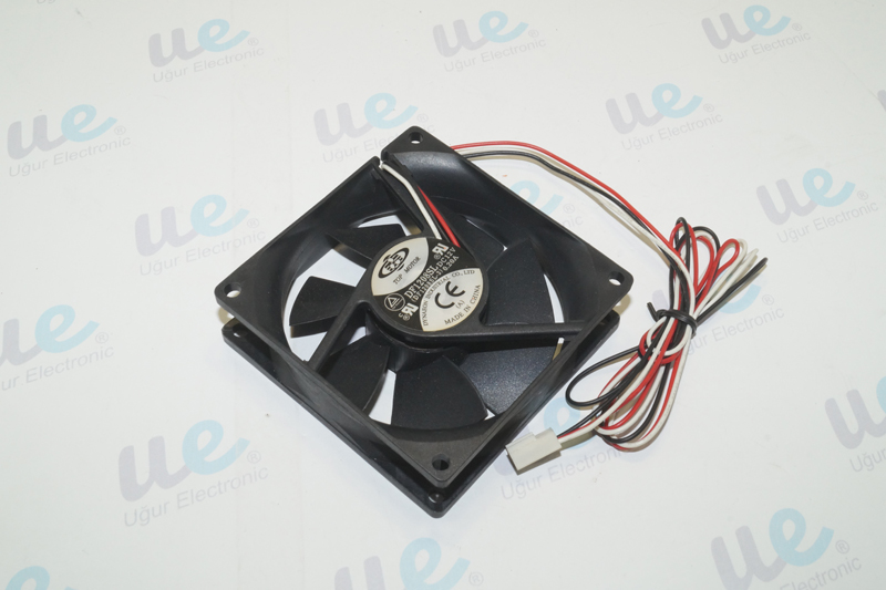 DF1208SL DC12V 0.2A Bilgisayar Soğutma Fanı Uğur Elektronic